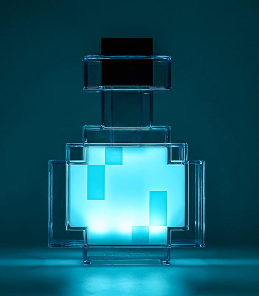 Minecraft Pixel Potion Lamp – Color Changing LED Bottle Light